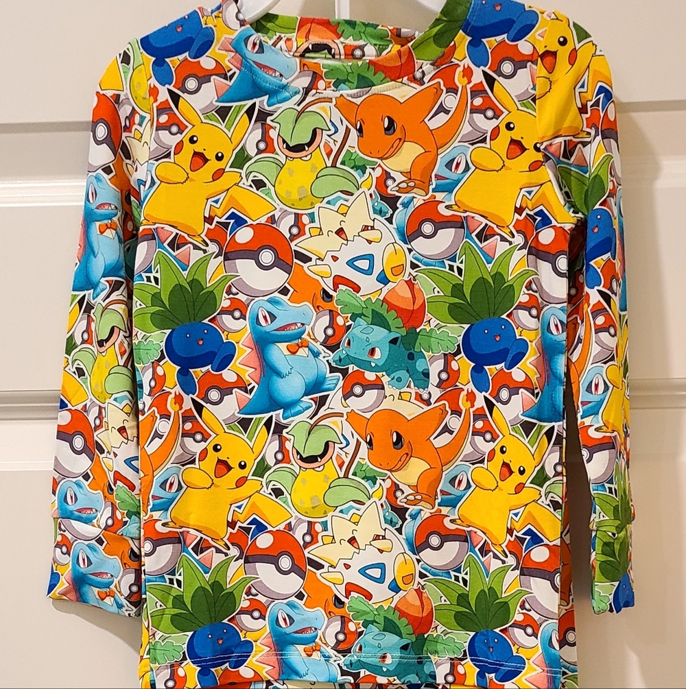 Pokemon Bamboo Pj Set